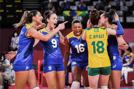 A seleção brasileira de vôlei avançou até a final da liga das nações de vôlei em 2021. Jepqtjlliitmtm