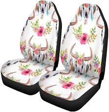 Car Seat Covers Colorful Watercolor