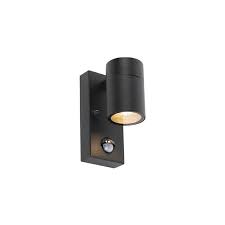 Black With Motion Sensor Ip44 Solo