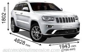 jeep grand cherokee dimensions boot