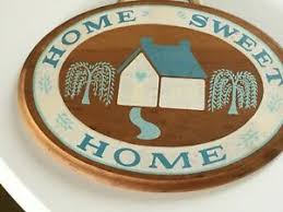 They say that variety is the spice of life, and at kirkland's, our selection of wall decorations has enough variety to spice up your wall decor. Home Sweet Home Home Decor Wall Plaques For Sale In Stock Ebay