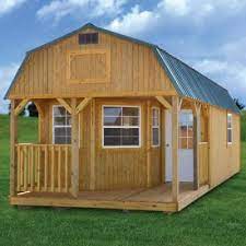 Here's a 2 bedroom 1 bathroom 14'x40' cumberland model cabin at our 1712 13th street, ashland, ky location. Affordable Modular Cabins For Sale Online Shed With Log Store