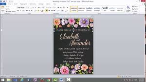 Be it for promotional or personal purpose. 21 Blank How To Make A Wedding Invitation Template On Microsoft Word Layouts For How To Make A Wedding Invitation Template On Microsoft Word Cards Design Templates