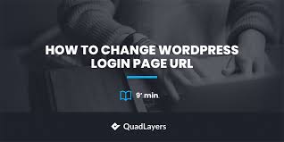how to change wordpress login page url