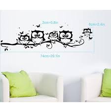 Wall Sticker Tree Animals Bedroom