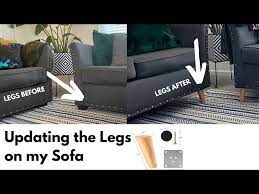 how to replace sofa legs
