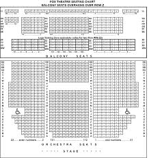 Fox Theatre Tucson Seating Chart Related Keywords