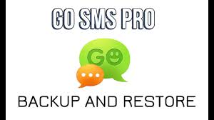 how to backup re sms in gosms pro