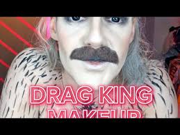 drag king makeup tutorial you