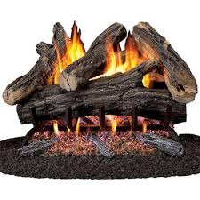 Ceramic Gas Fireplace Logs