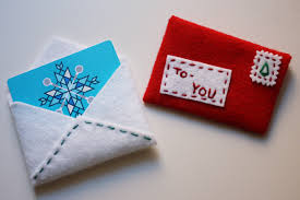 Felt Gift Card Envelopes Gifts Thoughtful Pinterest Felt