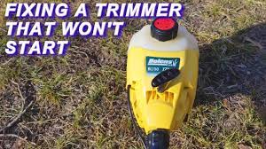 fixing a free trimmer that won t start
