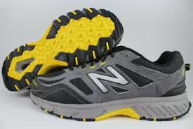 New Balance 510 V4 Wide 4e Eeee Gray Black Yellow Trail
