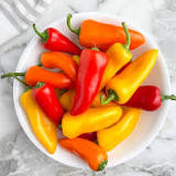 Are mini sweet peppers the same as bell peppers?