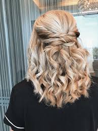 Remember this glamorous night with plenty of smiles, laughter. Hair By Kaelyn Christine Half Up Half Down Hairstyle In 2021 Prom Hair Medium Length Prom Hair Medium Prom Hairstyles For Short Hair