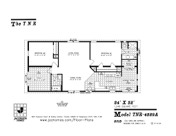 tnr 4529a mobile home floor plan