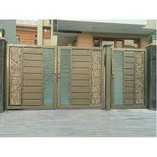 vsf hinged designing iron gate for home