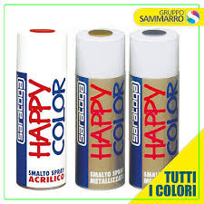 Happy Color Smalto Spray Spante Or