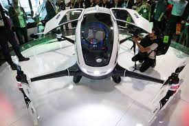 chinese drone maker unveils human