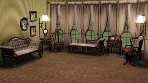 mod the sims victorian gothic parlor set