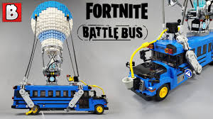 Every fun, poseable figure includes swappable weapons, accessories, and back bling. Fortnite Lego Battle Bus Custom Build Youtube