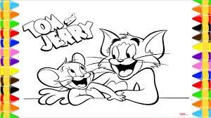 47+ Tranh tô màu Tom and Jerry ngộ nghĩnh cho bé tập tô