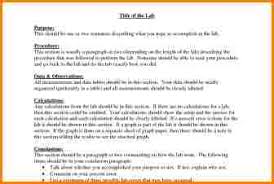 chemistry lab report example formal lab report chemistry example           png Pinterest