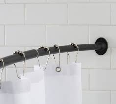curved shower curtain rod pottery barn