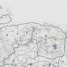 World Map Red Dead Redemption 2 Map