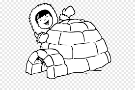 Jogue desenhos para colorir agora! Desenho Do Polo Norte Polo Sul Iglu Mamifero Crianca Png Pngegg