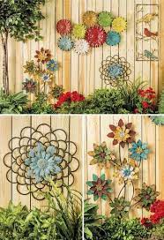 Garden Wall Decor Fence Art