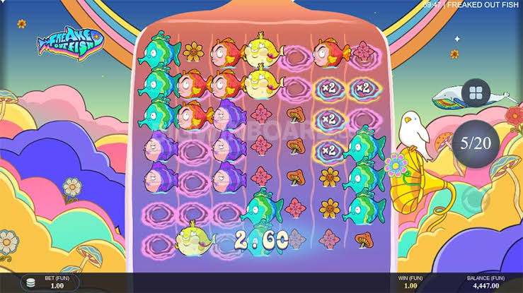 Freaked Out Fish (Blue Guru Games) Slot Review & Demo