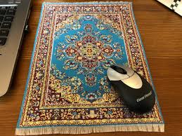 woven mouse pad turkish carpet design