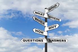 Questions and Answers signpost -
