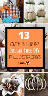 dollar tree diy fall decor ideas