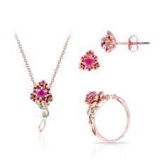 la vie en rose jewelry gift set of 1