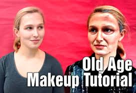 dta old age makeup tutorial