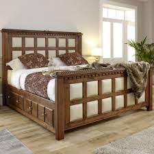 Handcrafted 8ft Solid Wood Caesar Beds