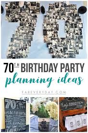 So many 70th birthday party ideas for a vintage themed party. Easy 70th Birthday Party Ideas Planning My Dad S Milestone Birthday Fab Everyday