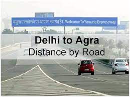 delhi to agra distance is 222 k m by