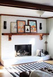 White Brick Fireplace Ideas You Can Diy