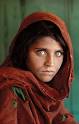 The Afghan woman