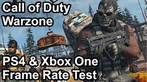 duty warzone ps4 xbox one frame rate