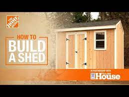 How To Build A Shed The Home Depot