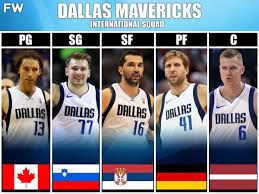 What to watch for in mavs at cavaliers. The Dallas Mavericks All International Squad Fadeaway World