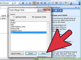 How To Mail Merge Address Labels Using Excel And Word 14 Steps