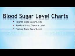 3 Key Blood Sugar Level Charts Youtube
