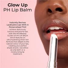 mcobeauty glow up ph lip balm
