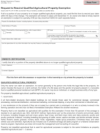 Rescind means to cancel or revoke. Form 2743 Download Fillable Pdf Or Fill Online Request To Rescind Qualified Agricultural Property Exemption Michigan Templateroller