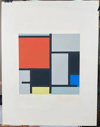 Piet Mondrian Composition 1953